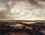 Panorama View of Dunes and a River by Philips Koninck